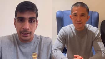 Indian footballers said FIFA must do whatever it takes to save the sport in the country. Images: Gurpreet Singh Sandhu/X
