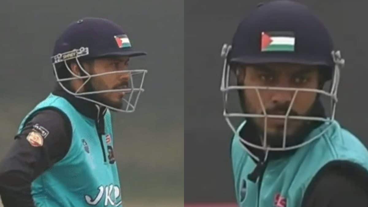Palestine flag row: J&K cricketer accused of 'separatism,' summoned by police