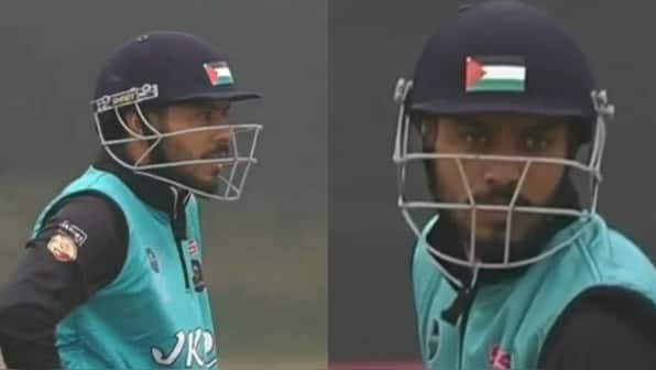 Palestine flag row: J&K cricketer accused of 'separatism,' summoned by police