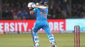 India vs New Zealand Live Score 3rd ODI at Indore: Lennox foxes Jadeja as IND pin hope on Kohli for miracle