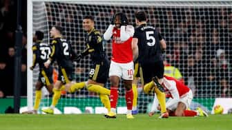 Arsenal vs Manchester United Highlights: FT ARS 2-3 MUN; United defeat Arsenal in five-goal thriller at Emirates