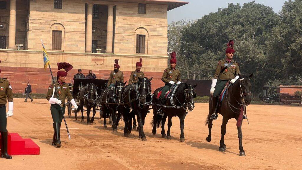 Republic Day parade 2026 President’s Bodyguard rehearsal