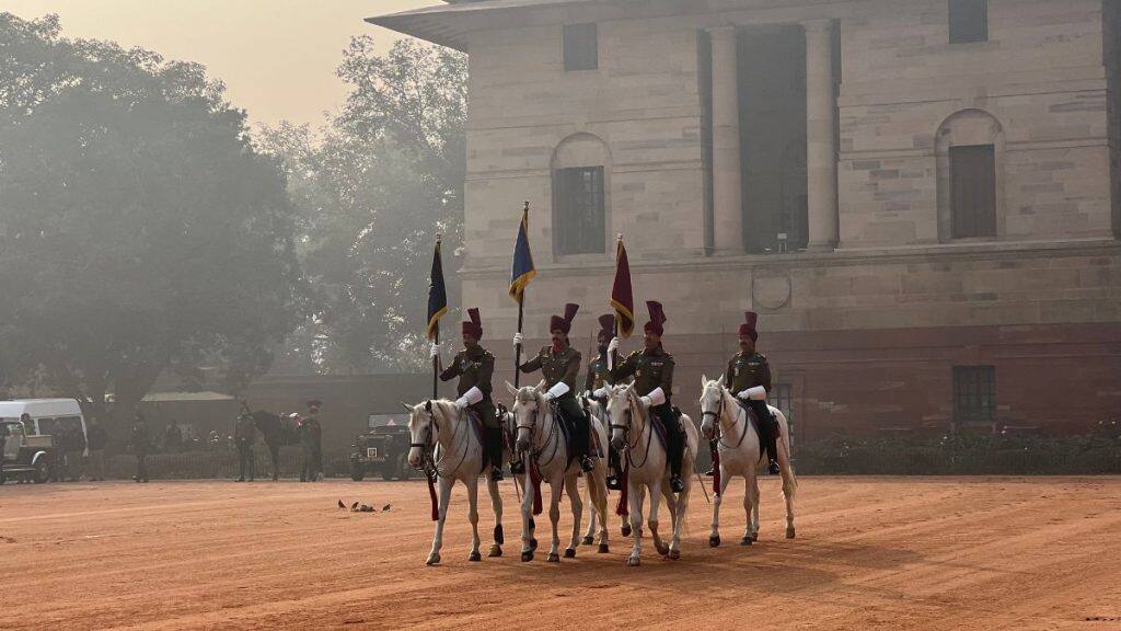 Republic Day parade 2026 President’s Bodyguard rehearsal