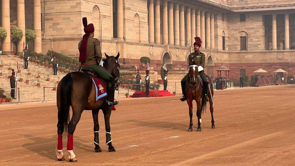 Republic Day parade 2026 President’s Bodyguard rehearsal