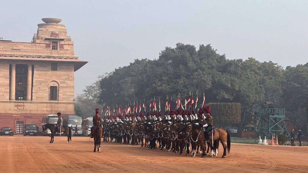Republic Day parade 2026 President’s Bodyguard rehearsal