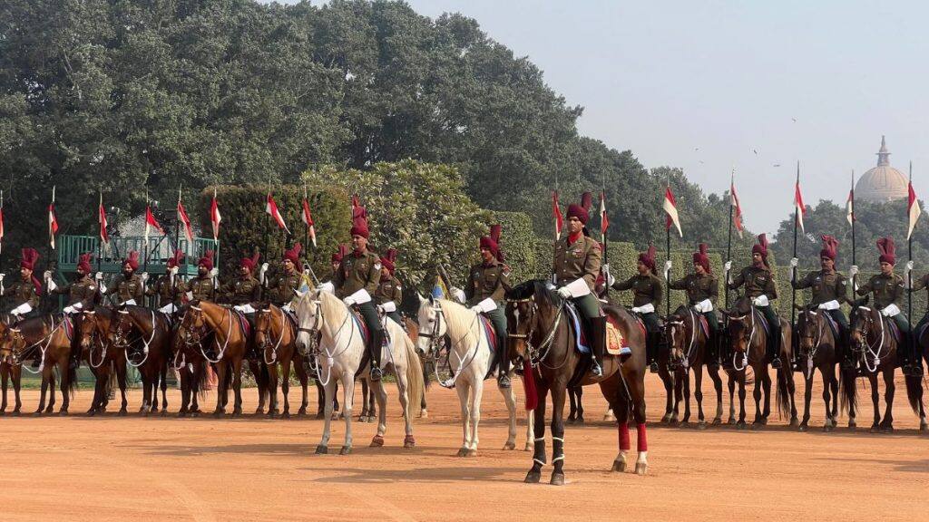 Republic Day parade 2026 President’s Bodyguard rehearsal