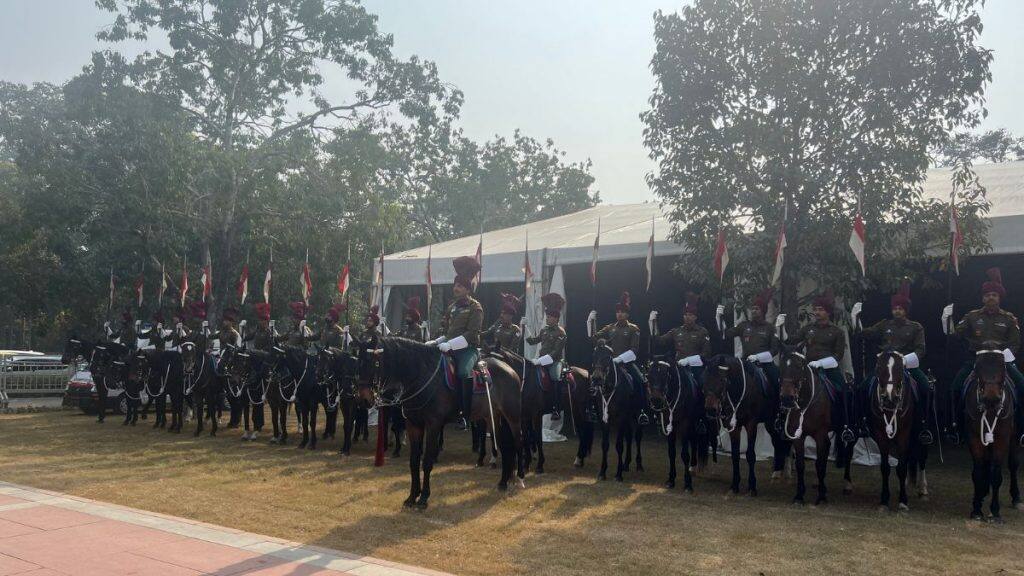 Republic Day parade 2026 President’s Bodyguard rehearsal