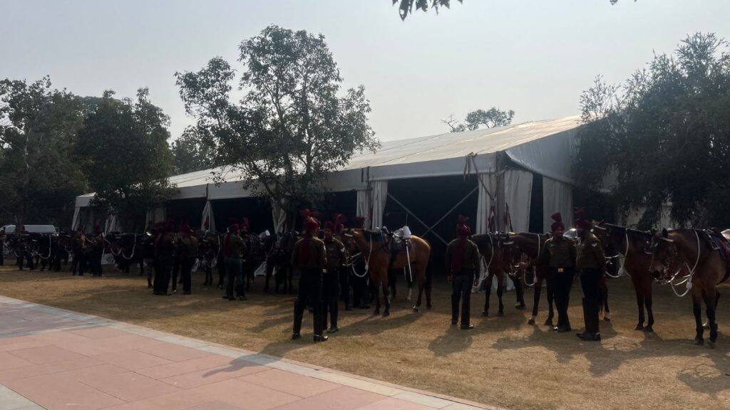 Republic Day parade 2026 President’s Bodyguard rehearsal