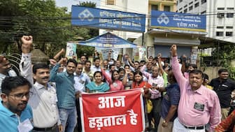 Union leaders stressed that the strike is meant to strengthen the banking system, not disrupt customer services. File image/PTI