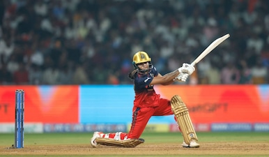 Radha Yadav and Richa Ghosh scored 105 runs together as RCB defeated GG in WPL. Image: WPL/X