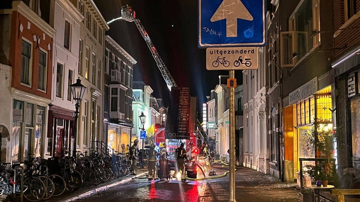 Several injured after explosion triggers major fire in Dutch city of Utrecht