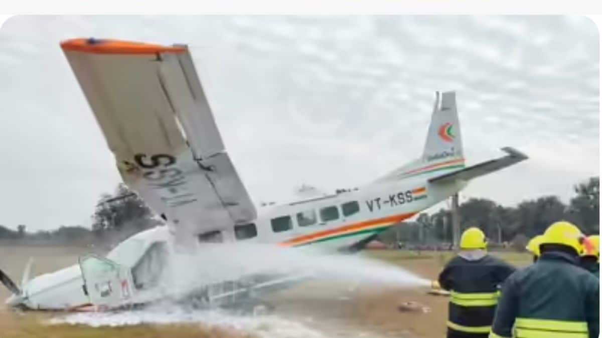 Six injured as small plane crash-lands in Odisha's Rourkela; probe ordered