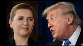 'Greenland in the hands of US... Anything less than that unacceptable': Trump ahead of Denmark meeting