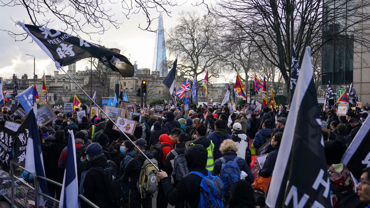 Britain’s China dilemma: Opposition protests Beijing's 'mega embassy' as decision deadline looms Britain’s China dilemma: Opposition protests Beijing's 'mega embassy' as decision deadline looms