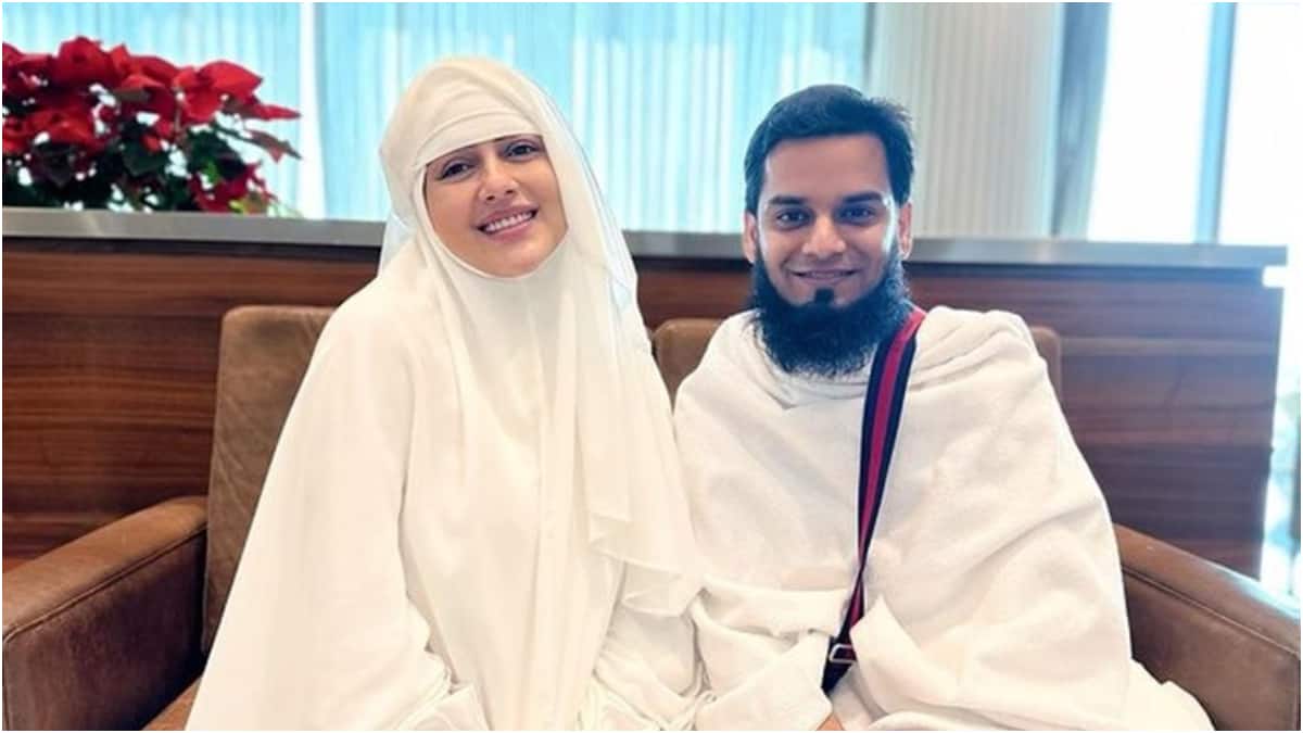 Former actress Sana Khan quashes conjecture that her husband 'brainwashed' her to quit industry: 'He guided me'