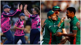 Scotland replace Bangladesh in Group C of the 2026 ICC T20 World Cup following the latter's refusal to travel to India. Image: AP/Reuters