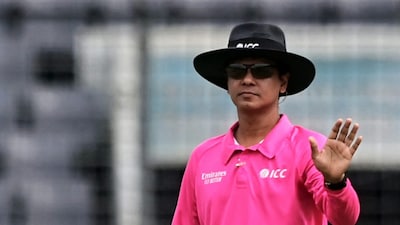 Sharfuddoula Ibne Shahid Saikat, a member of ICC's Elite Panel of Umpires, is the third umpire for the first ODI between India and New Zealand in Vadodara. AFP