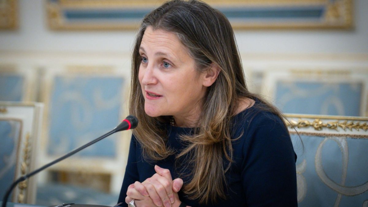 Ukraine Appoints Chrystia Freeland as Economic Advisor - finance news