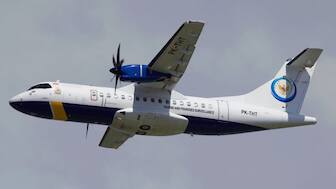 An ATR 42-500 (PK-THT) belonging to the Indonesian Ministry of Marine Affairs & Fisheries went missing in South Sulawesi. (X)