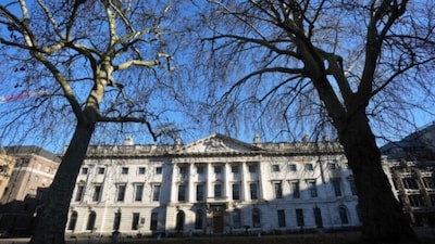 The Royal Mint Court, the proposed site of the new Chinese embassy, in London. (AP)