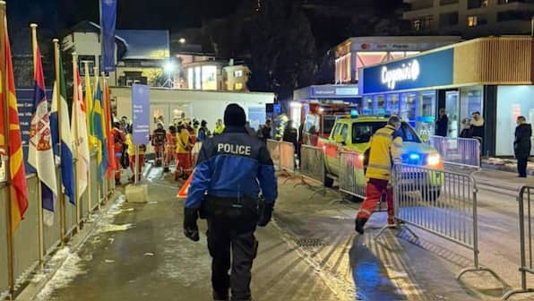 Cough-inducing strange odour forces evacuation at World Economic Forum in Davos | Watch