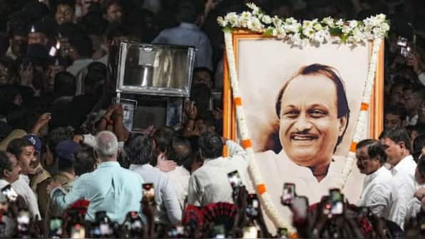 Ajit Pawar cremated with full state honours in Baramati amid sea of supporters