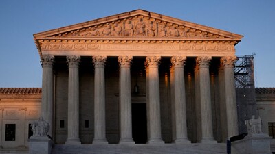 A view of the US Supreme Court in Washington, US. Reuters