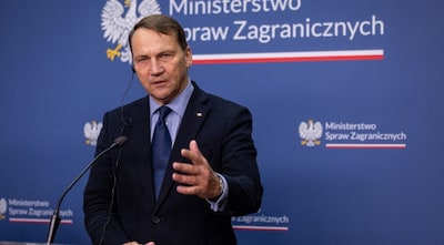 Poland's Foreign Affairs Minister Radoslaw Sikorski. Image Credit: AFP