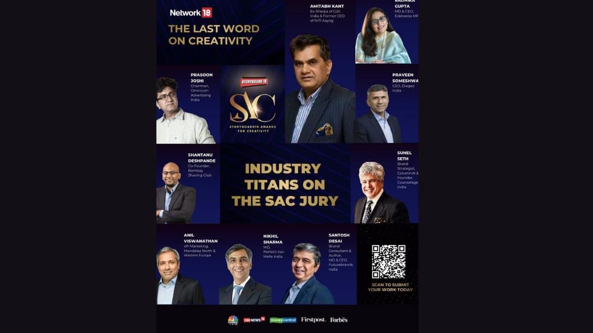 Storyboard18 Awards for Creativity assemble India’s most prestigious jury