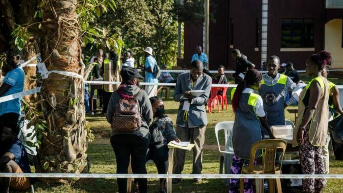 Uganda election polls open late amid internet blackout and voter frustration in Kampala. Uganda election polls open late amid internet blackout and voter frustration in Kampala.