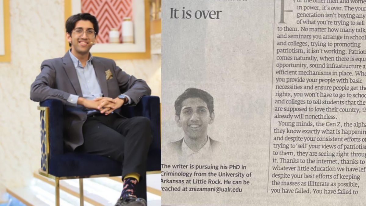 Why a deleted article on Gen Z has stirred a storm in Pakistan Why a deleted article on Gen Z has stirred a storm in Pakistan