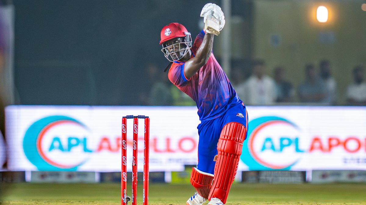Chadwick Walton’s century led Delhi Warriors to a comfortable victory in the opening game of the World Legends Pro T20 League. Image: Special arrangement
Chadwick Walton’s century led Delhi Warriors to a comfortable victory in the opening game of the World Legends Pro T20 League. Image: Special arrangement