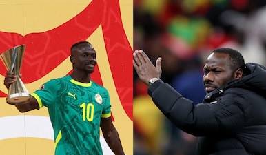 Sadio Mane disobeyed his coach Pape Thiaw as Senegal nearly staged a walkout during controversial AFCON final against Morocco. Images: Reuters
