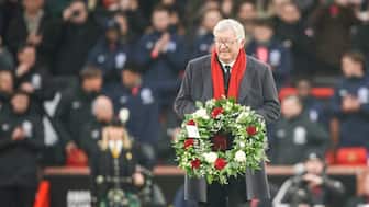 In October 2024, Alex Ferguson was asked to not enter the United dressing room. AFP