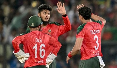 The ICC shared a security assessment with the BCB as part of their routine planning ahead of a major tournament. Image: AFP