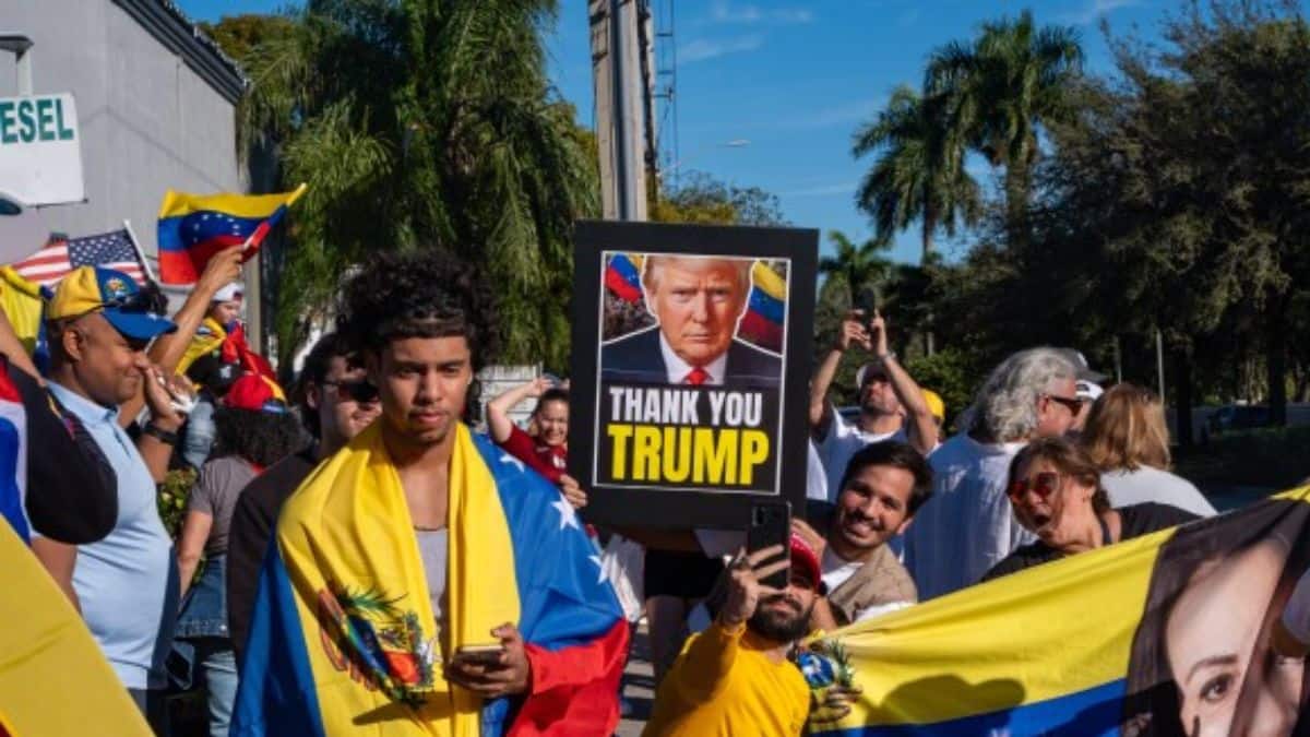 Venezuelan exiles celebrate in Florida after US military move topples Maduro, chants of 'liberty' echo