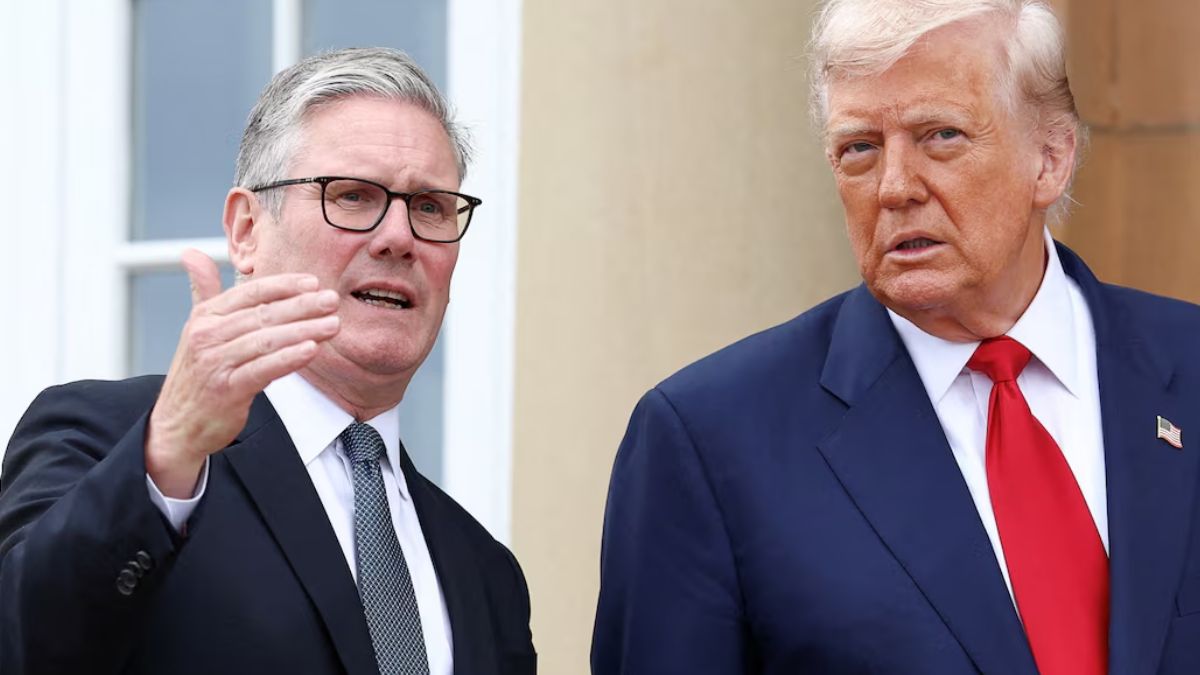 British Prime Minister Keir Starmer and US President Donald Trump further discussed the Ukraine–Russia war. (Reuters) British Prime Minister Keir Starmer and US President Donald Trump further discussed the Ukraine–Russia war. (Reuters)