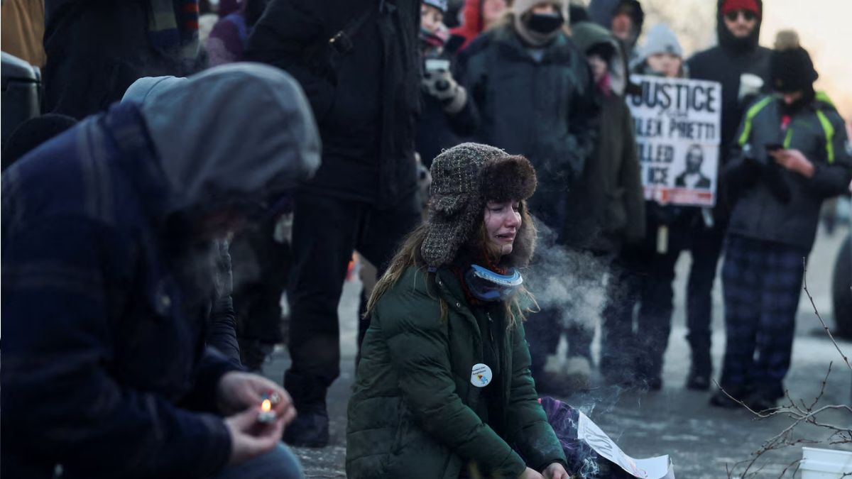 Protest erupts in Minneapolis after federal immigration officers shoot protester Protest erupts in Minneapolis after federal immigration officers shoot protester