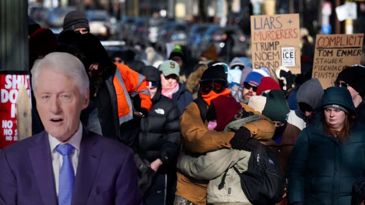 ‘Unacceptable’: Clinton decries Minneapolis violence, urges Americans to defend democracy