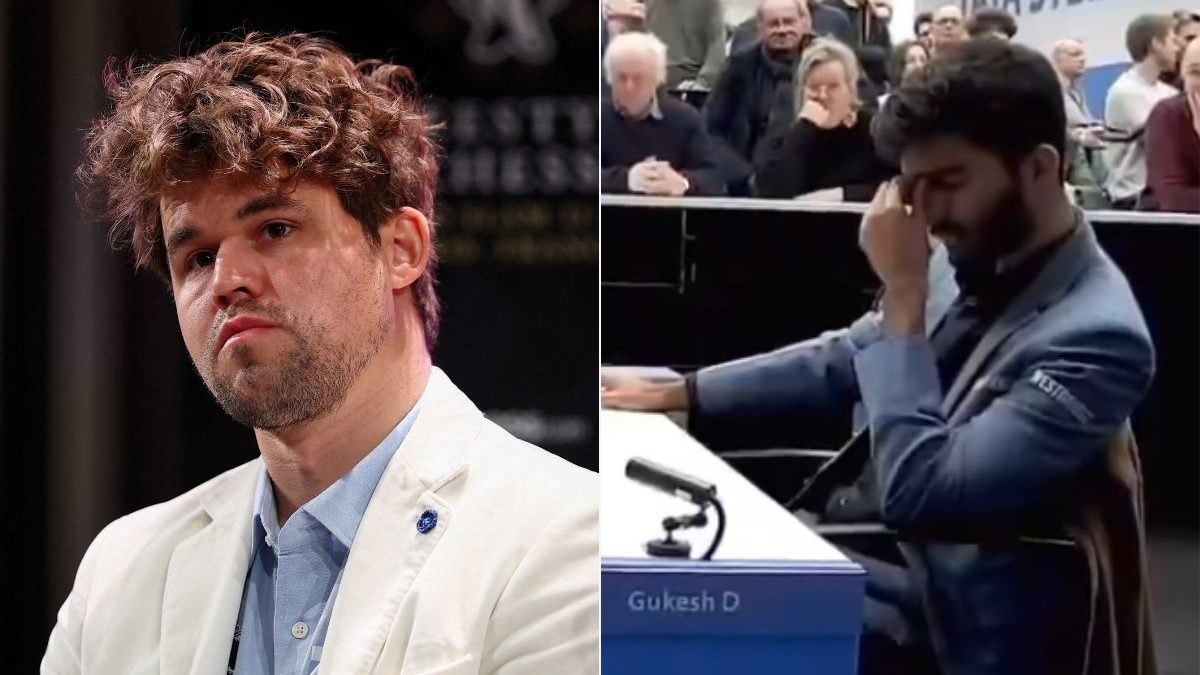 Magnus Carlsen has once again highlighted that Gukesh is not at the same level as him or Nakamura. Image: Reuters/X Magnus Carlsen has once again highlighted that Gukesh is not at the same level as him or Nakamura. Image: Reuters/X