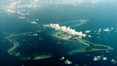 Chagos Archipelago is a group of six atolls with more than 600 islands in the Indian Ocean, Reuters