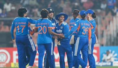 India recently defeated Sri Lanka 5-0 at home in a five-match T20I series. X/BCCIWomen