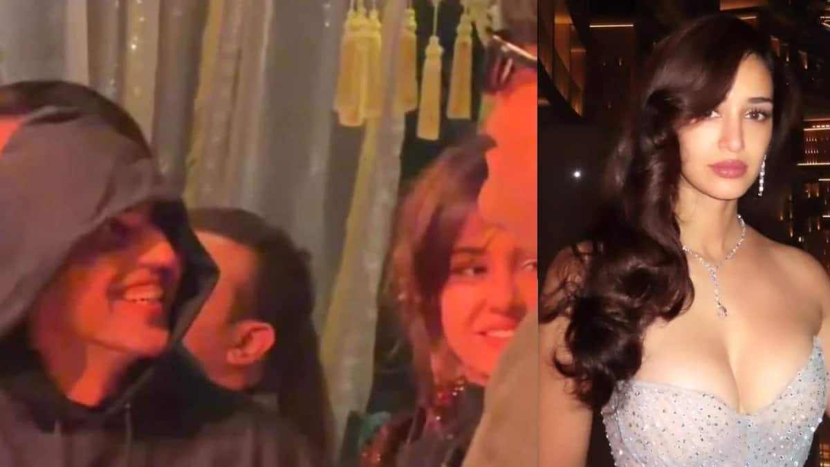 Disha Patani sparks dating rumours with Punjabi singer Talwinder after video from Nupur Sanon's wedding surfaces: Watch