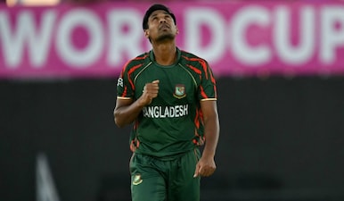 Mustafizur Rahman became the most expensive Bangladeshi player at the IPL 2026 auction where KKR signed him for Rs 9.2 crore. AFP
