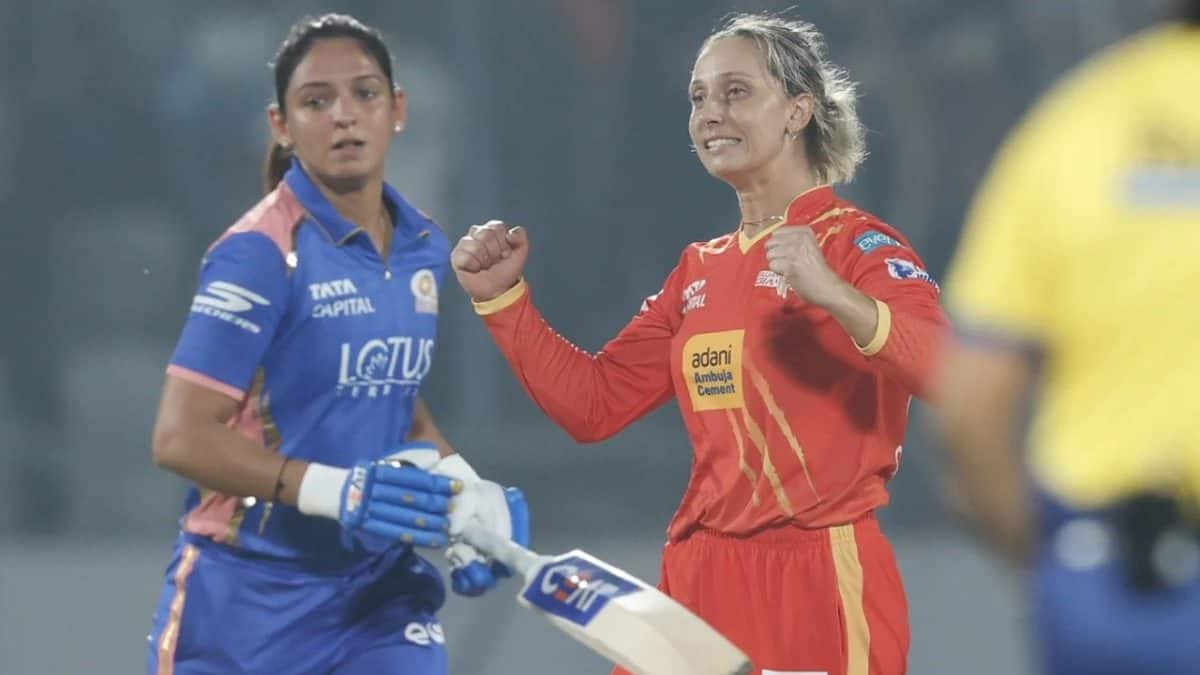 Gardner, Wareham power Gujarat Giants past Mumbai Indians to clinch WPL Eliminator spot