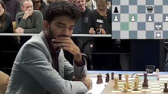 Gukesh suffered back-to-back losses to drop out of the top 10 in the Masters Standings. Image: ChessbaseIndia