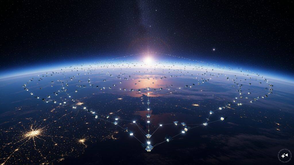 Experts say satellite systems cannot replace subsea cables. AI Image