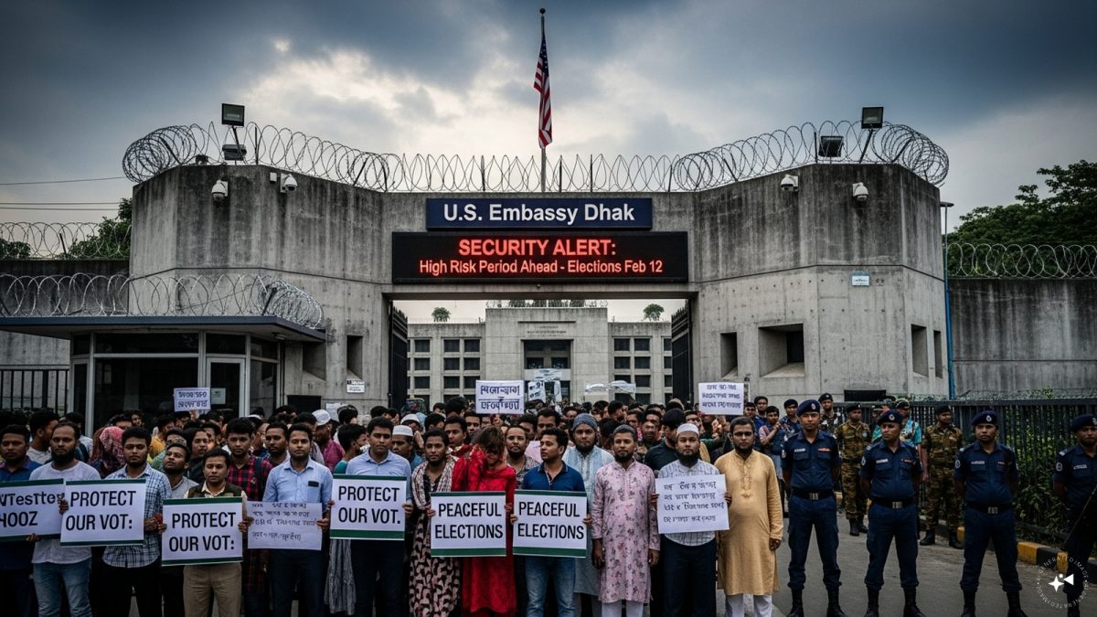 'Should remain vigilant': US issues security alert for Americans ahead of Bangladesh elections 'Should remain vigilant': US issues security alert for Americans ahead of Bangladesh elections