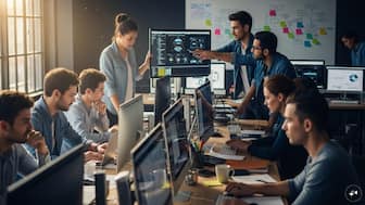 Four in five workers believe artificial intelligence is going to impact their daily tasks at the workplace, according to a survey conducted by Randstand. AI image 