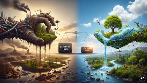 The nature of money: UN says world spends $220 bn protecting nature — and $7.3 tn harming it